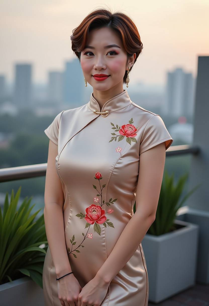 杏花雨巷海报